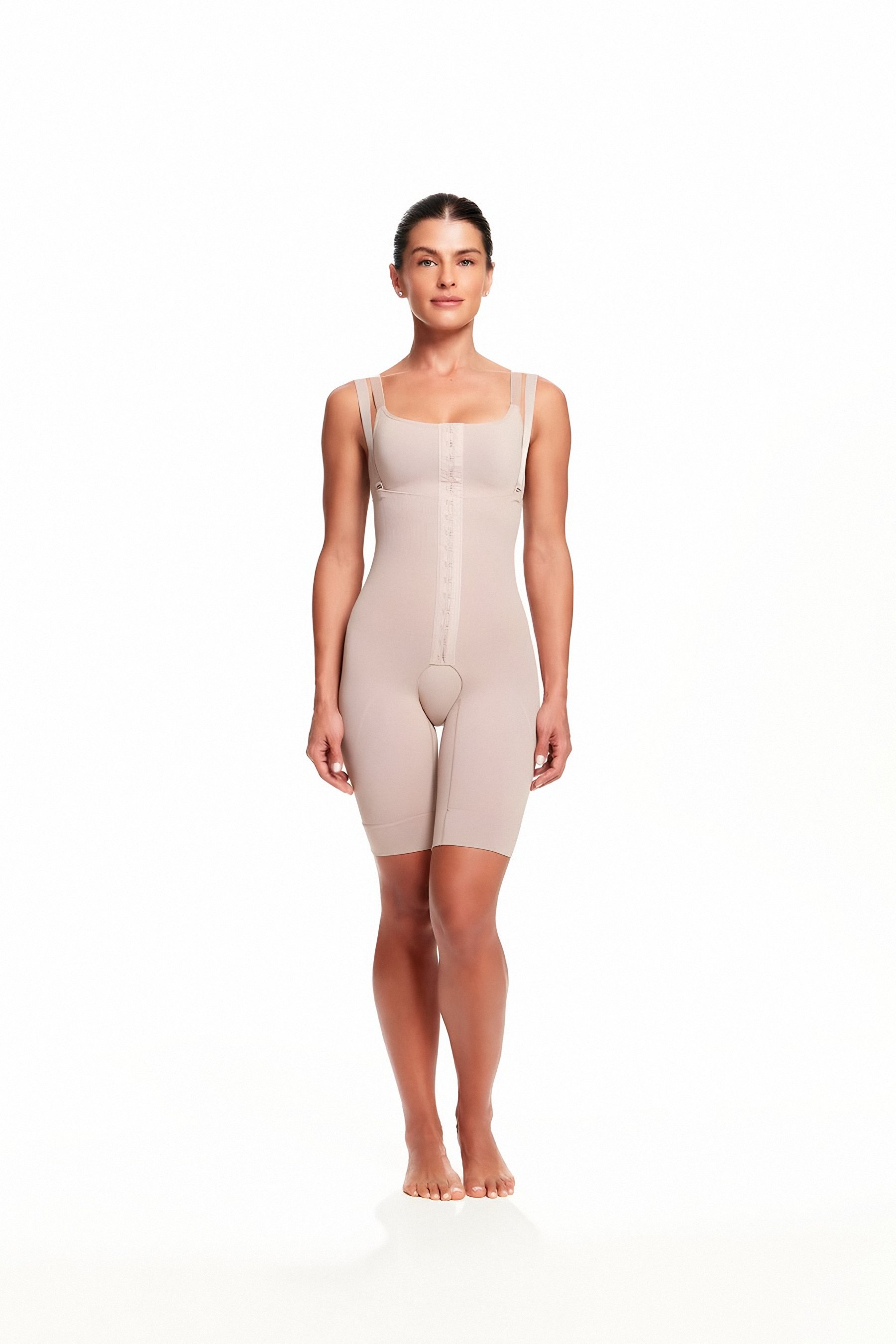Faja cintura alta, bermudas